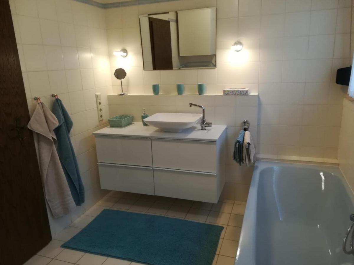Ferienwohnung Unter Dem Schild Oberfell Exteriér fotografie